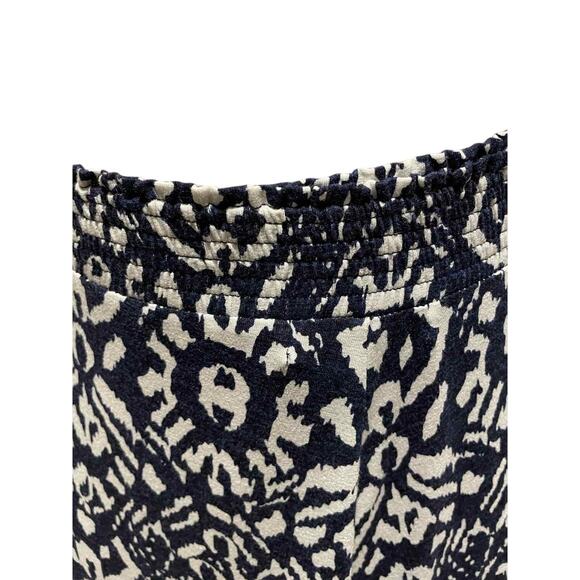 Lauren Navy/White Print Wide Elastic Waist Size‎ 3X Pants - Picture 2 of 2